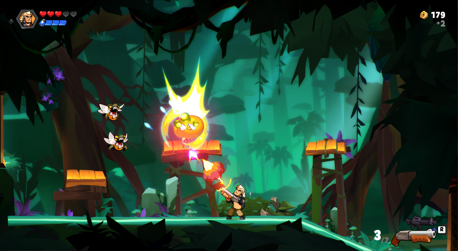 Скриншот: Blast Brigade vs. the Evil Legion of Dr. Cread