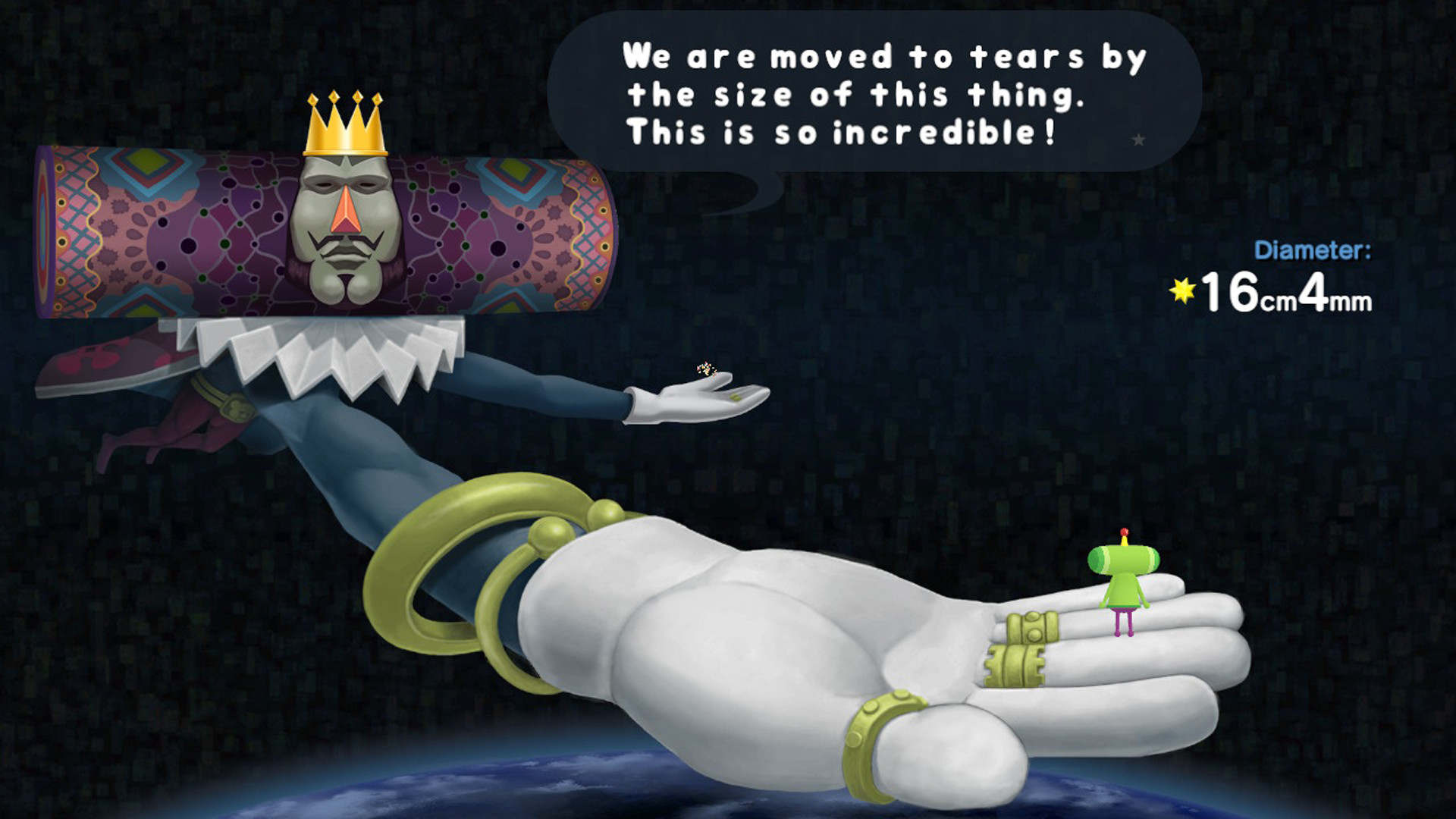 Скриншот: Katamari Damacy REROLL