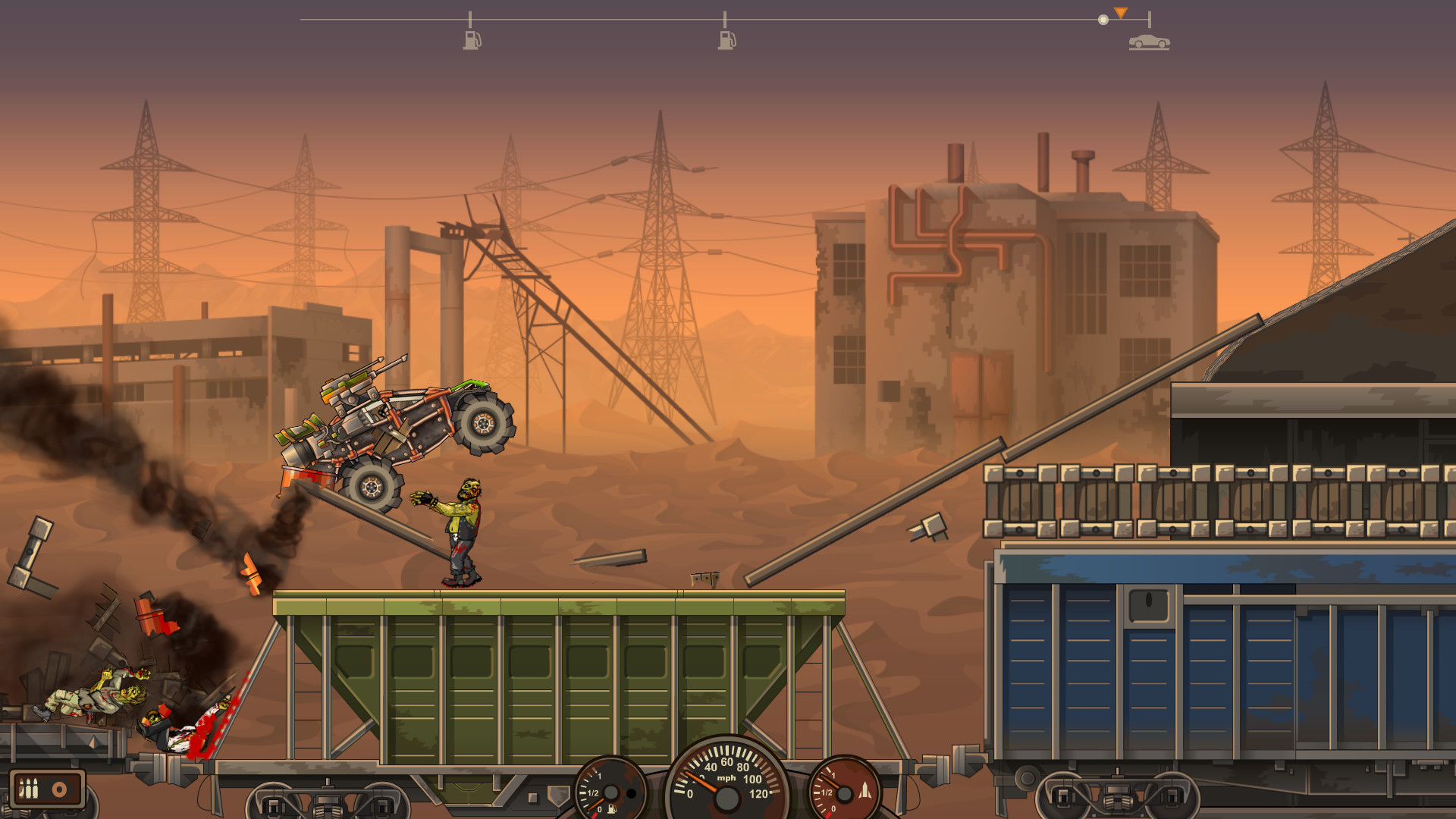 Скриншот: Earn to Die 2