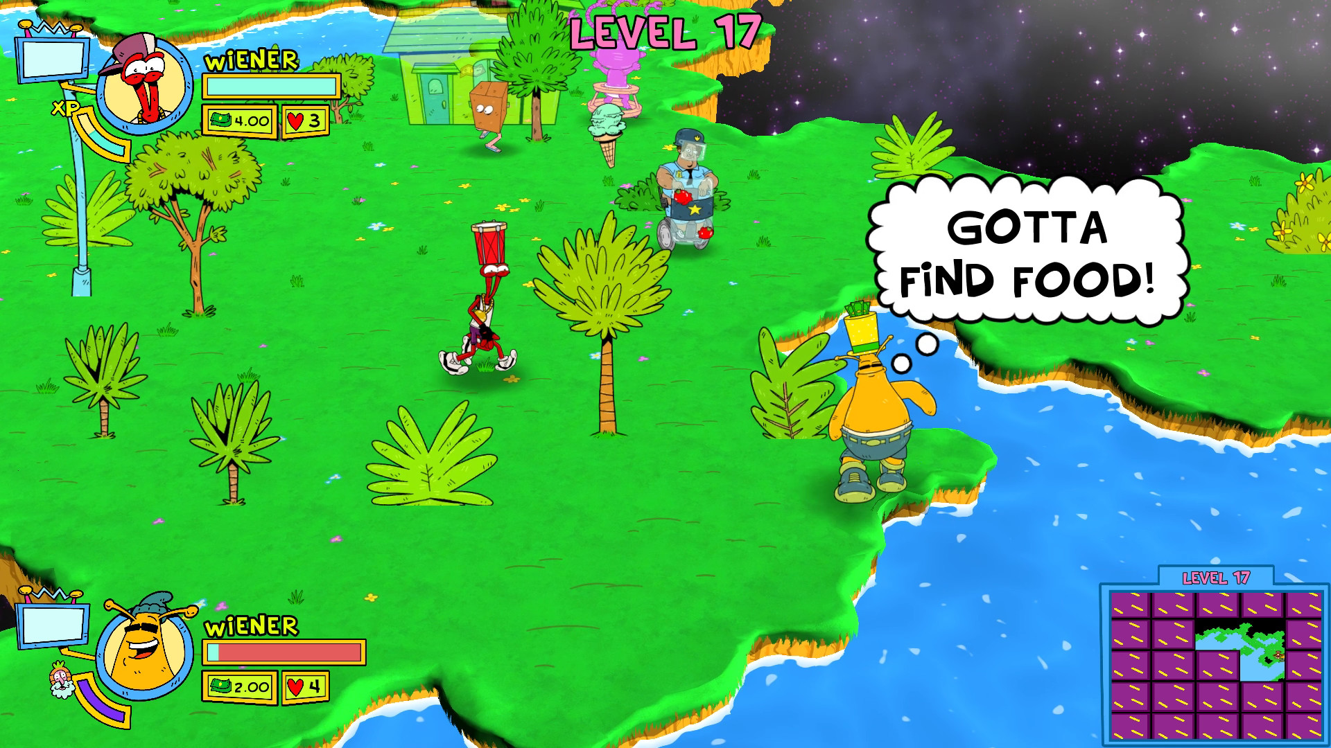 Скриншот: ToeJam & Earl: Back in the Groove!