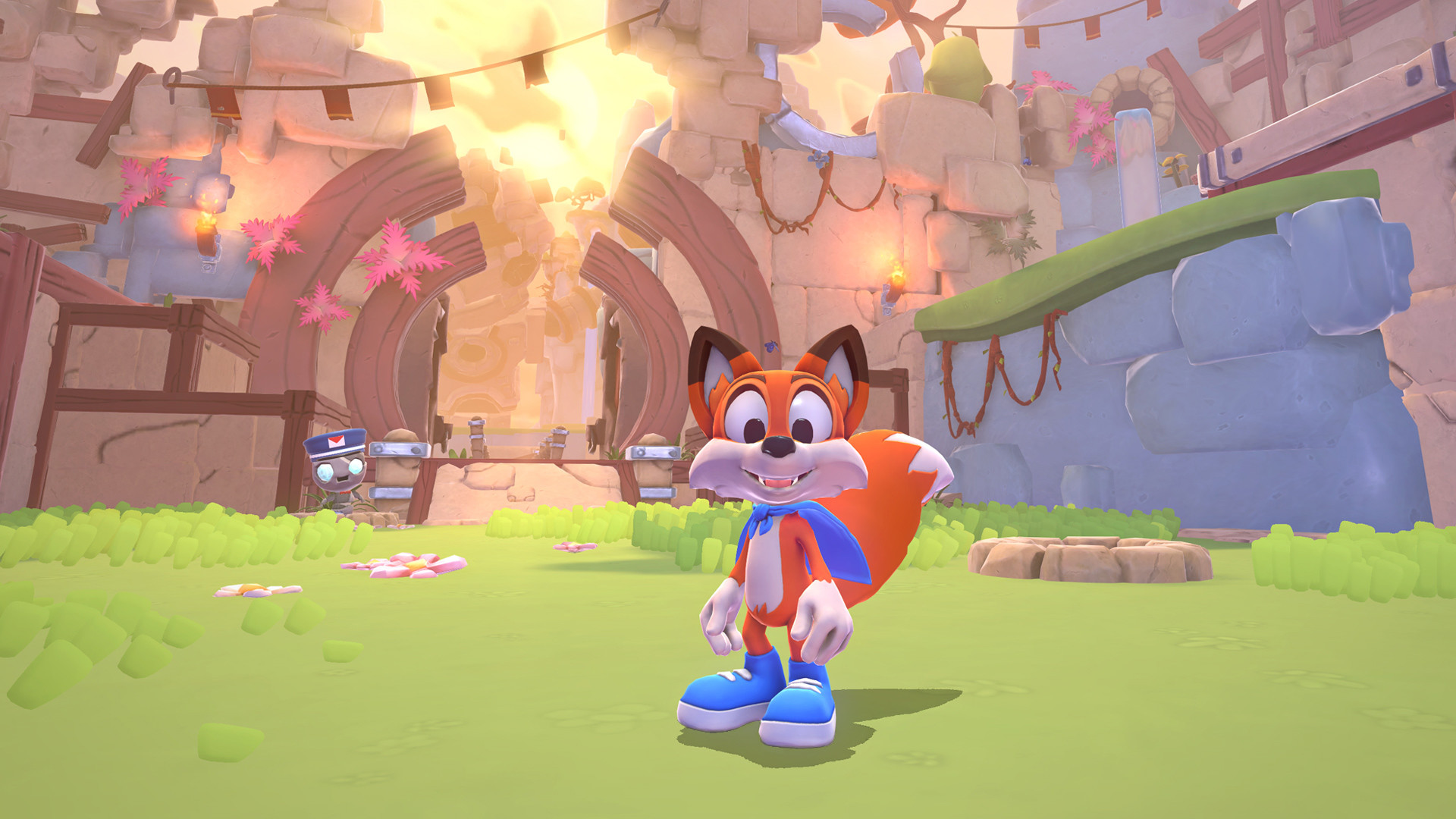 Скриншот: New Super Lucky's Tale