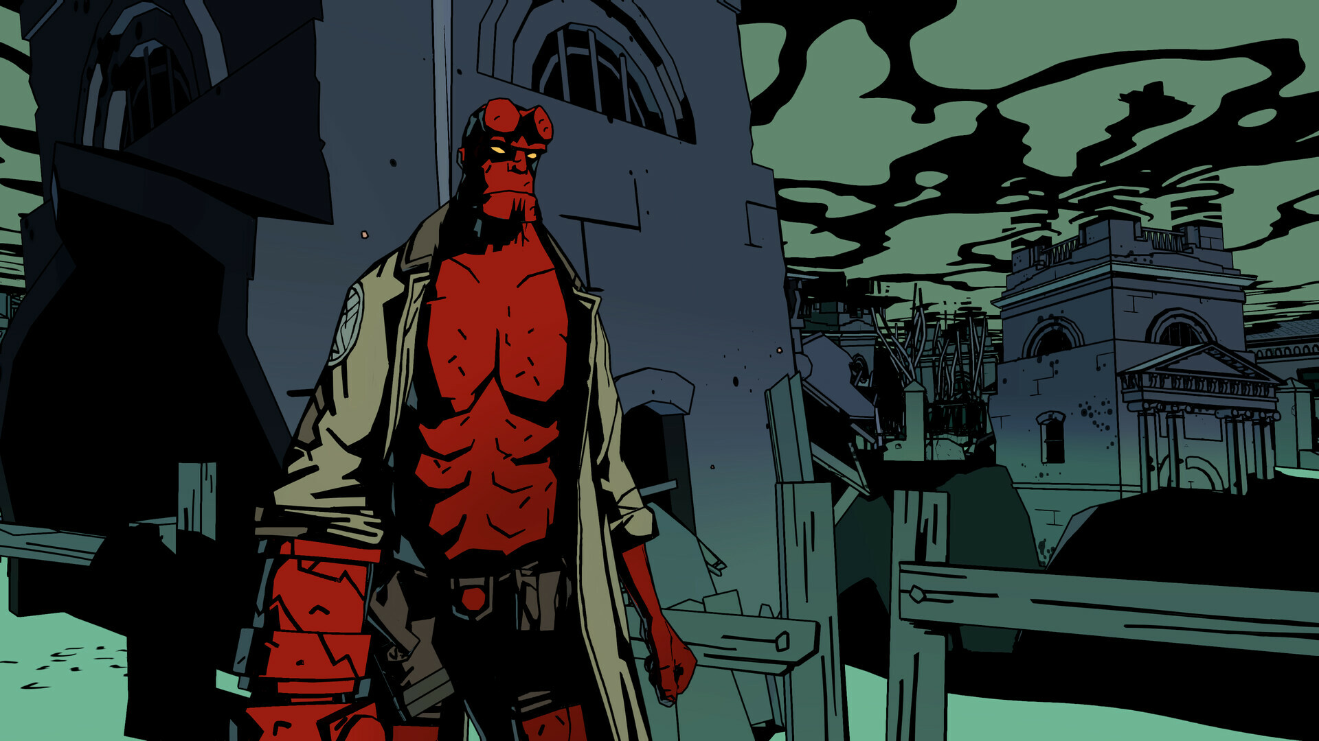Скриншот 14: Hellboy Web of Wyrd