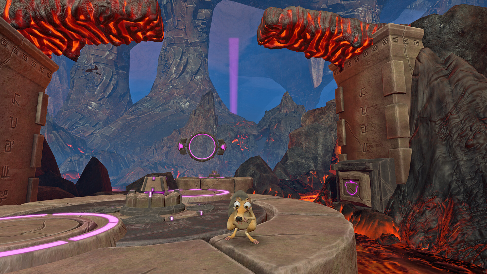 Скриншот: Ice Age Scrat's Nutty Adventure