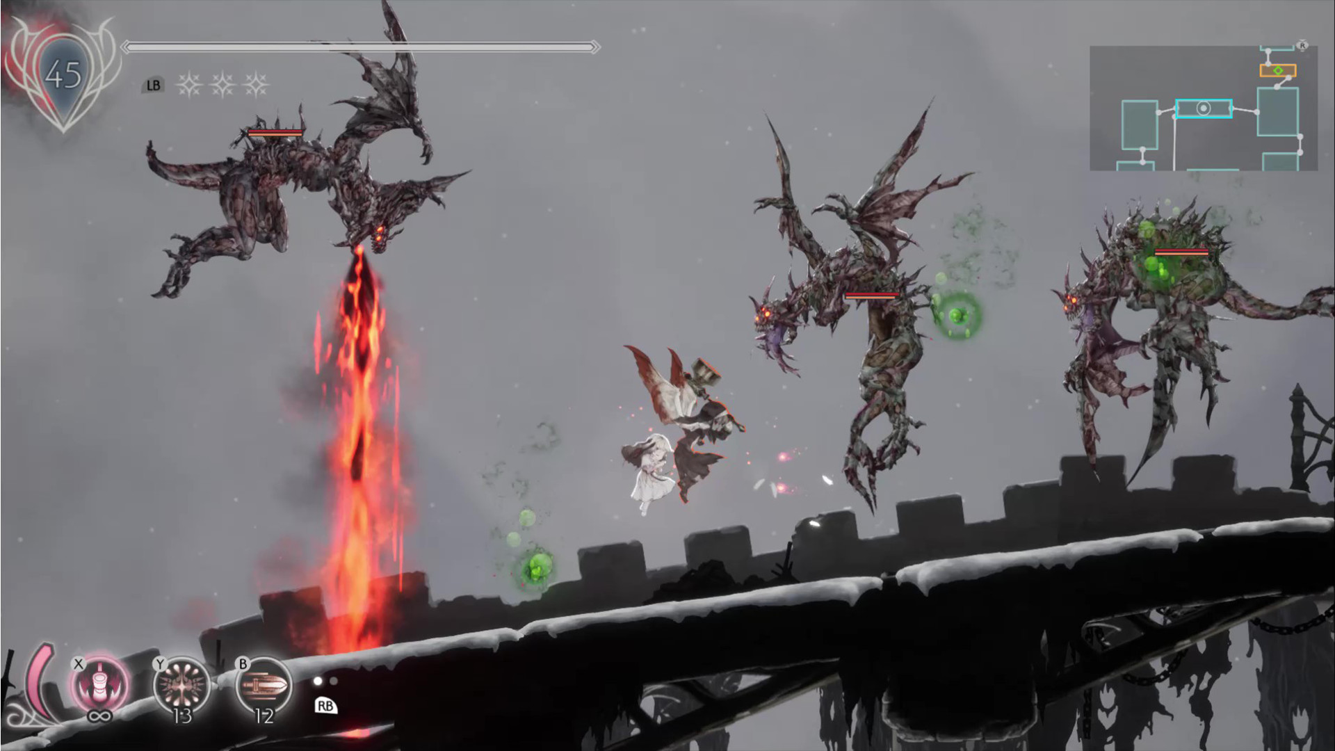 Скриншот: ENDER LILIES: Quietus of the Knights