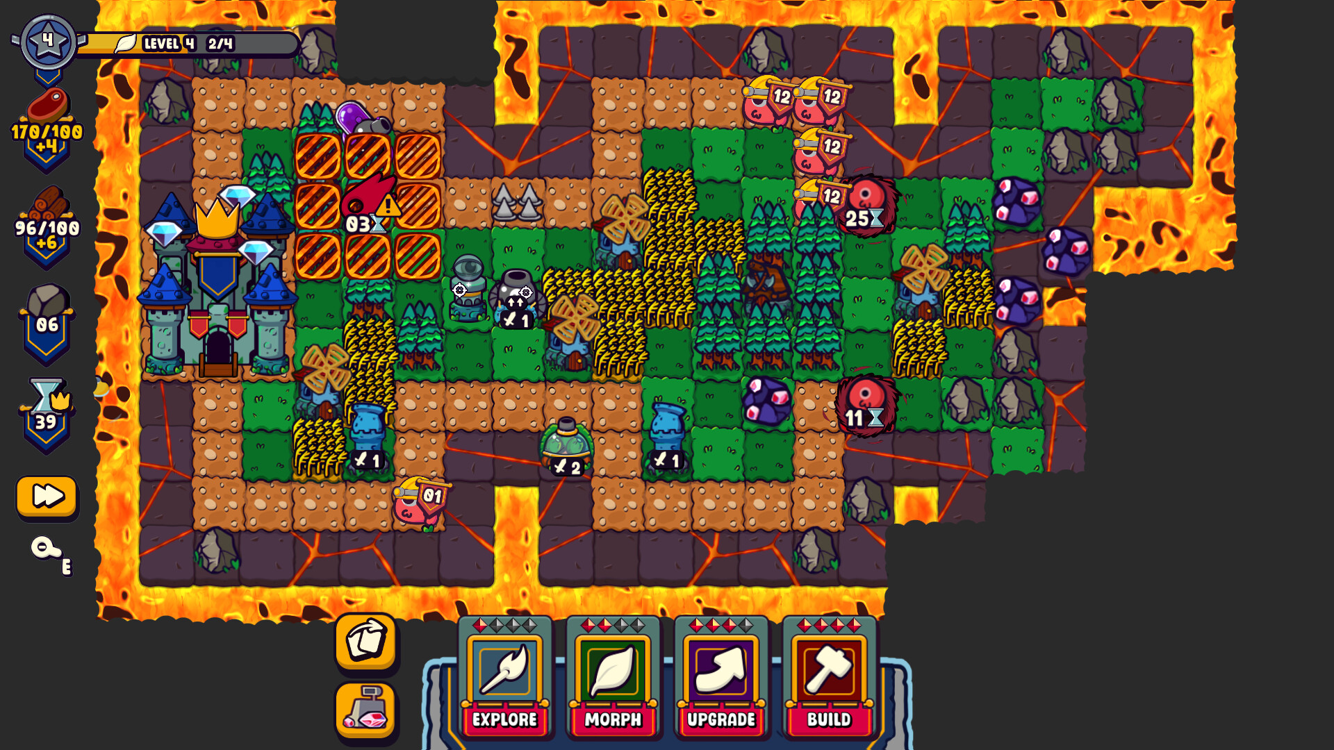 Скриншот: Islets Defense