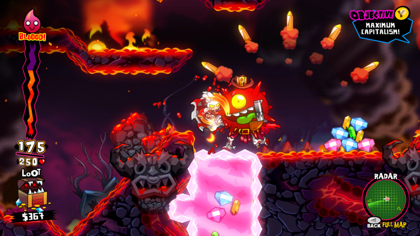 Скриншот 8: Hell Yeah! Wrath of the Dead Rabbit