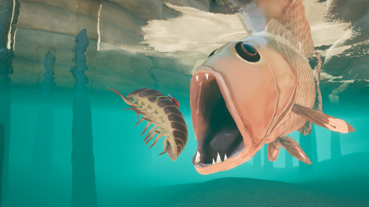 Скриншот: Isopod: A Webbed Spin-off