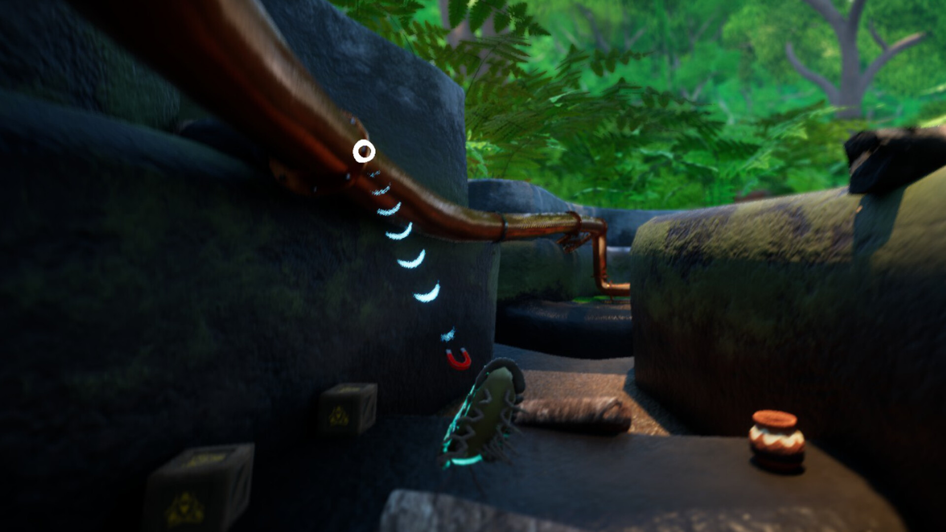 Скриншот: Isopod: A Webbed Spin-off