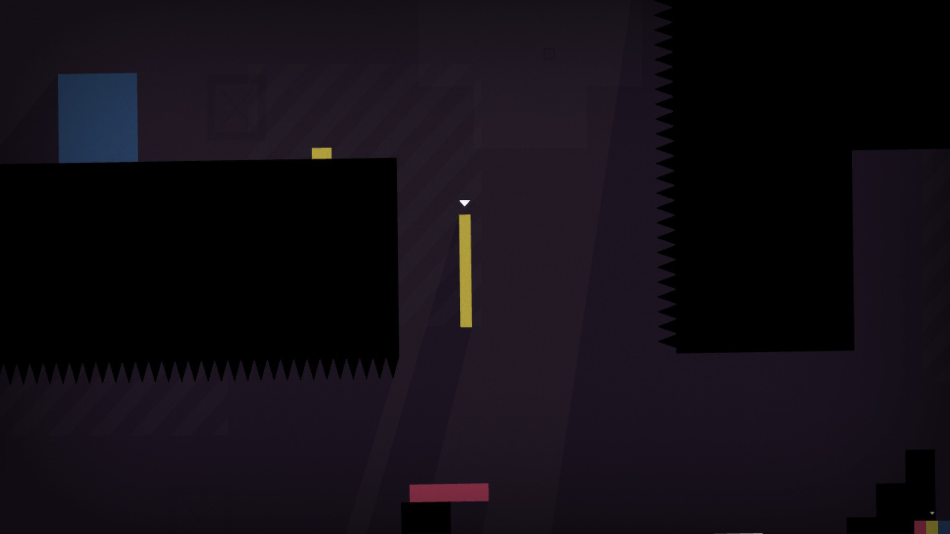 Скриншот: Thomas Was Alone