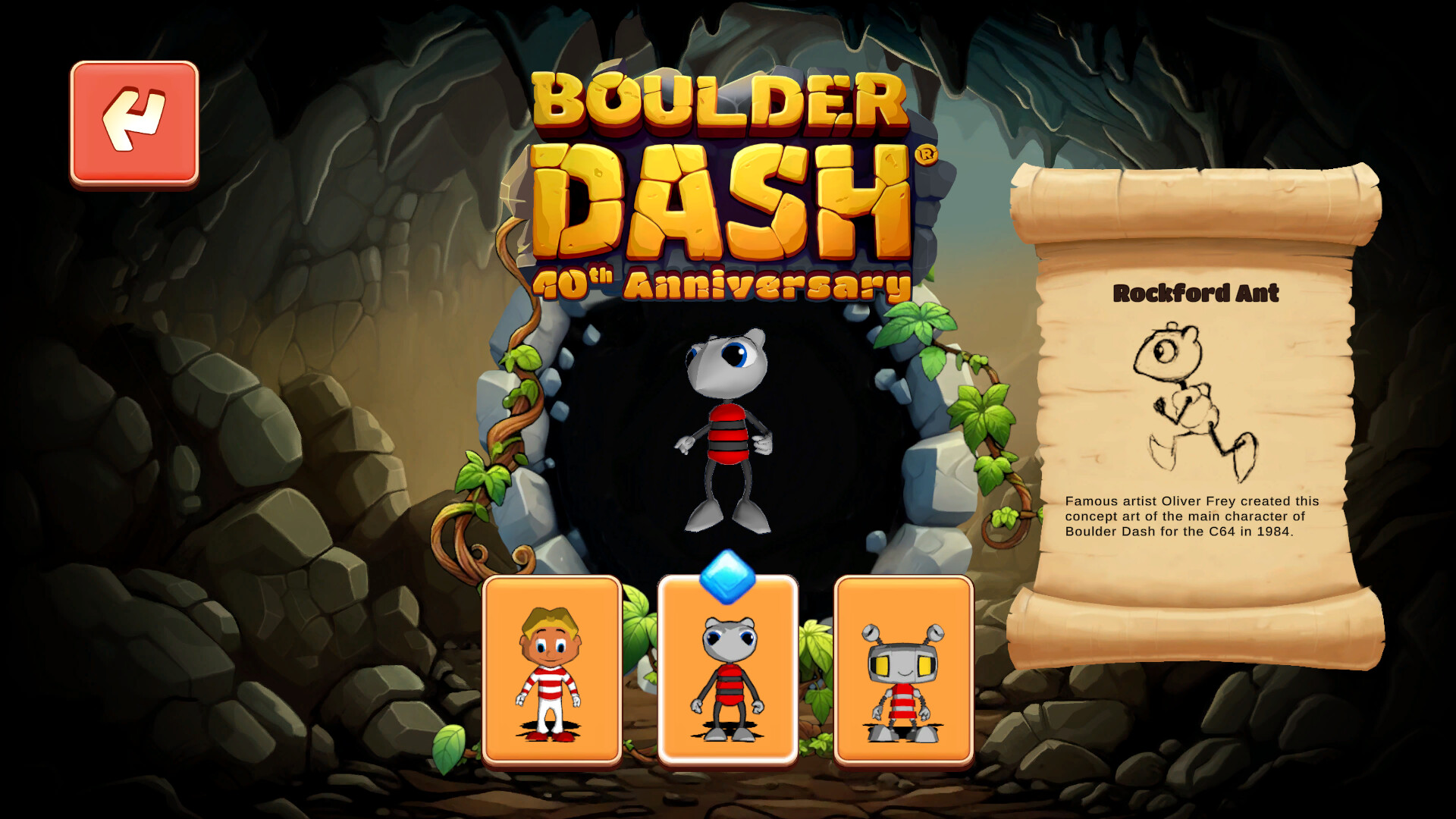 Скриншот 9: BOULDER DASH 40th Anniversary
