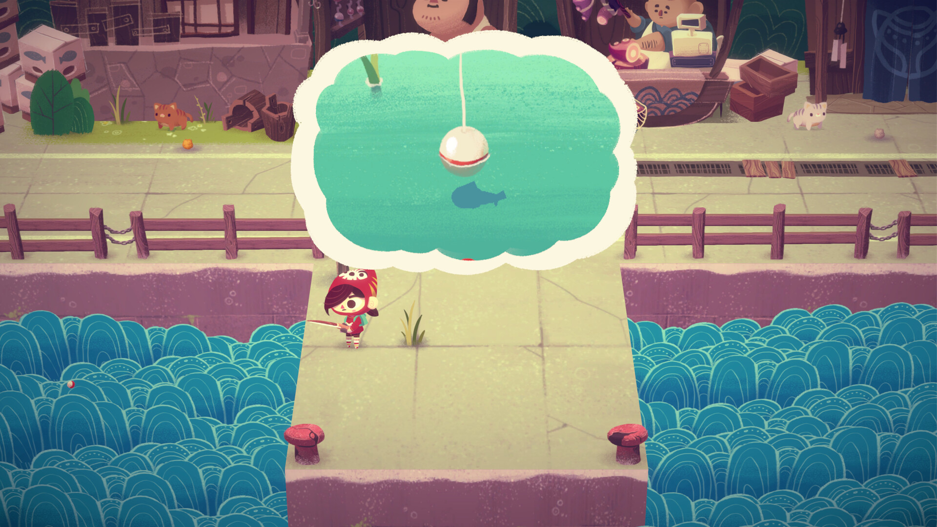 Скриншот: Mineko's Night Market