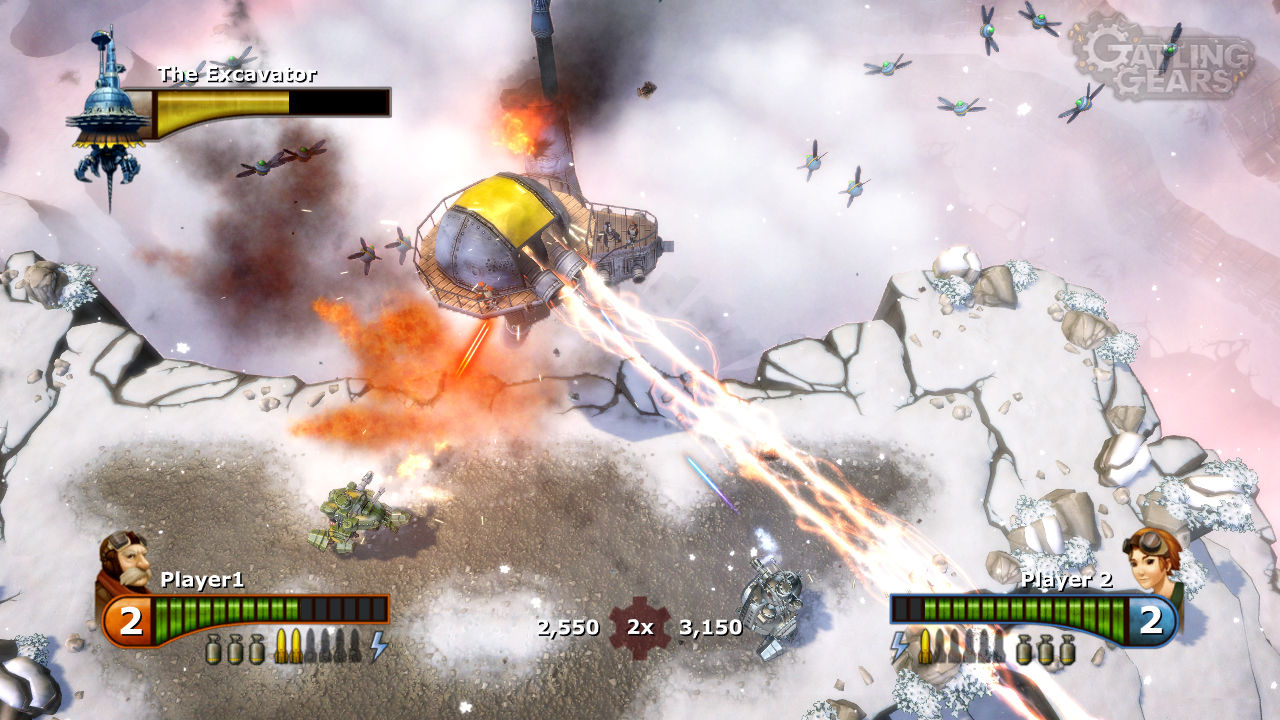 Скриншот: Gatling Gears