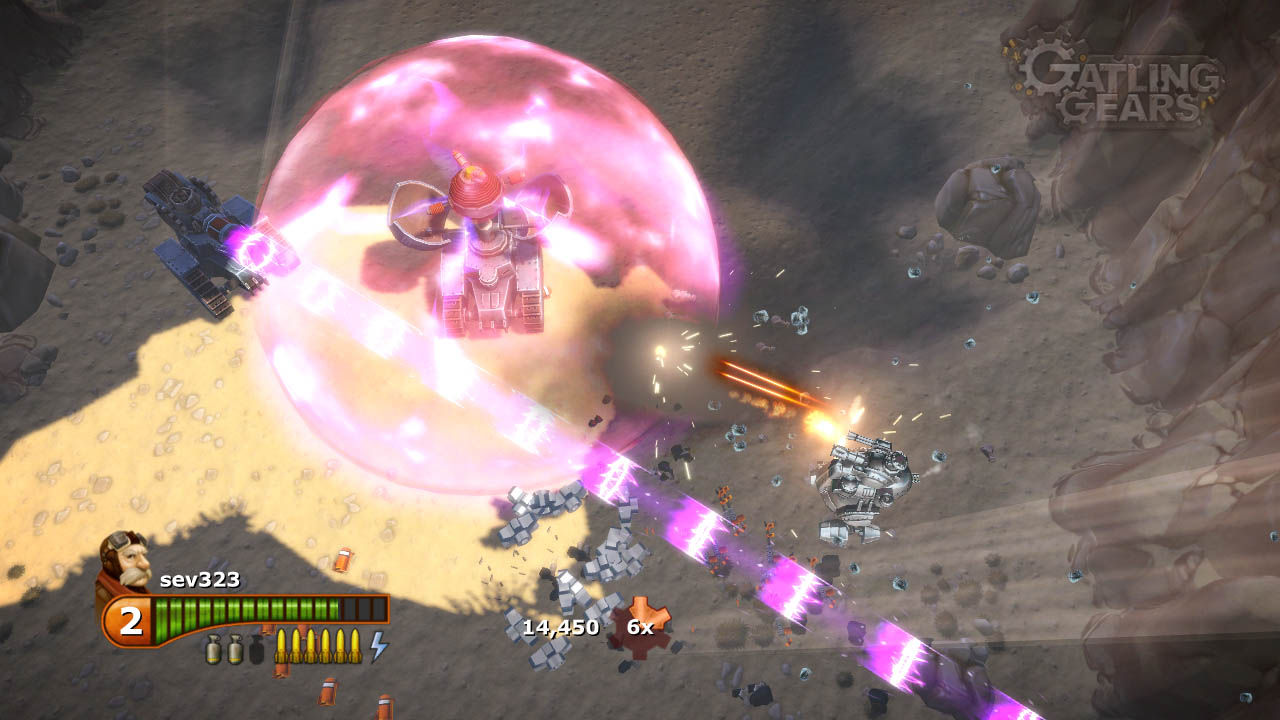 Скриншот: Gatling Gears