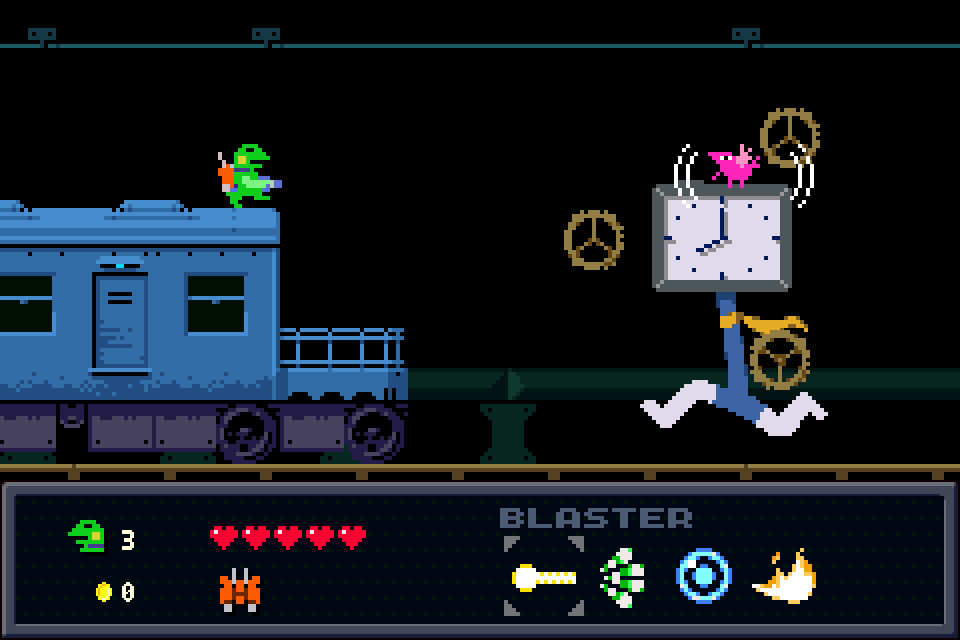 Скриншот: Kero Blaster