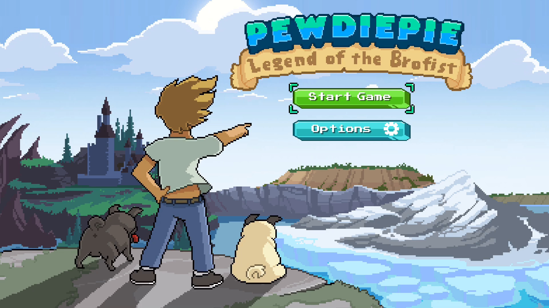 Скриншот: PewDiePie: Legend of the Brofist