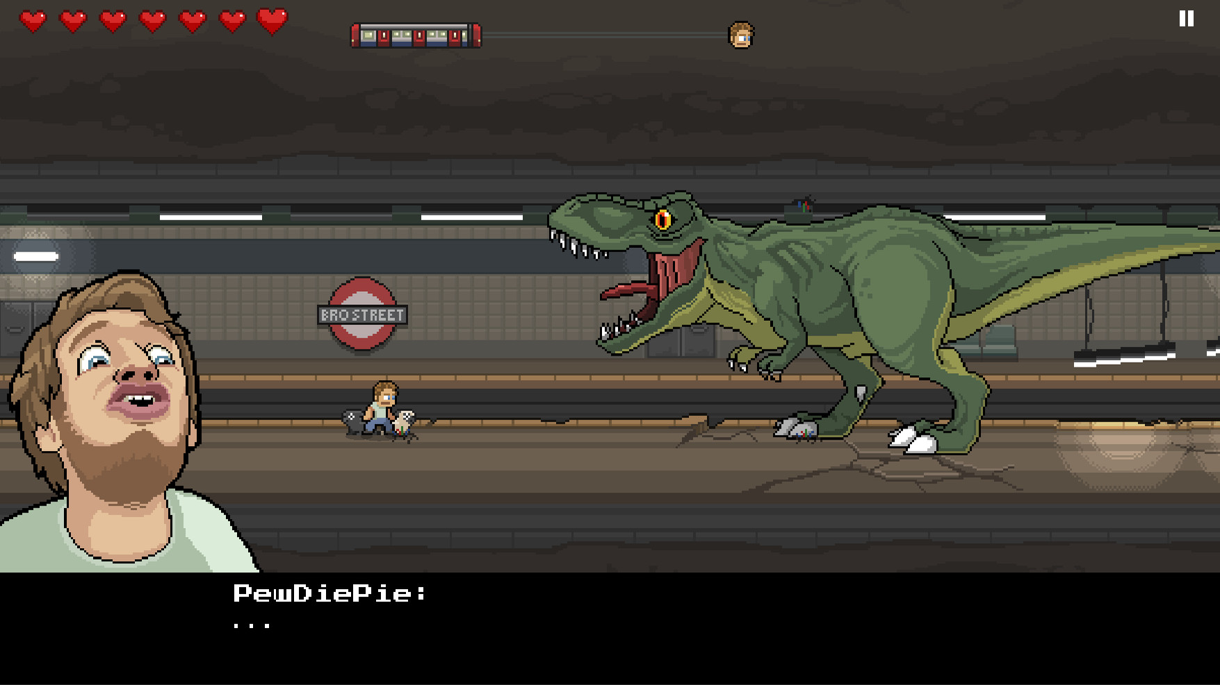 Скриншот: PewDiePie: Legend of the Brofist