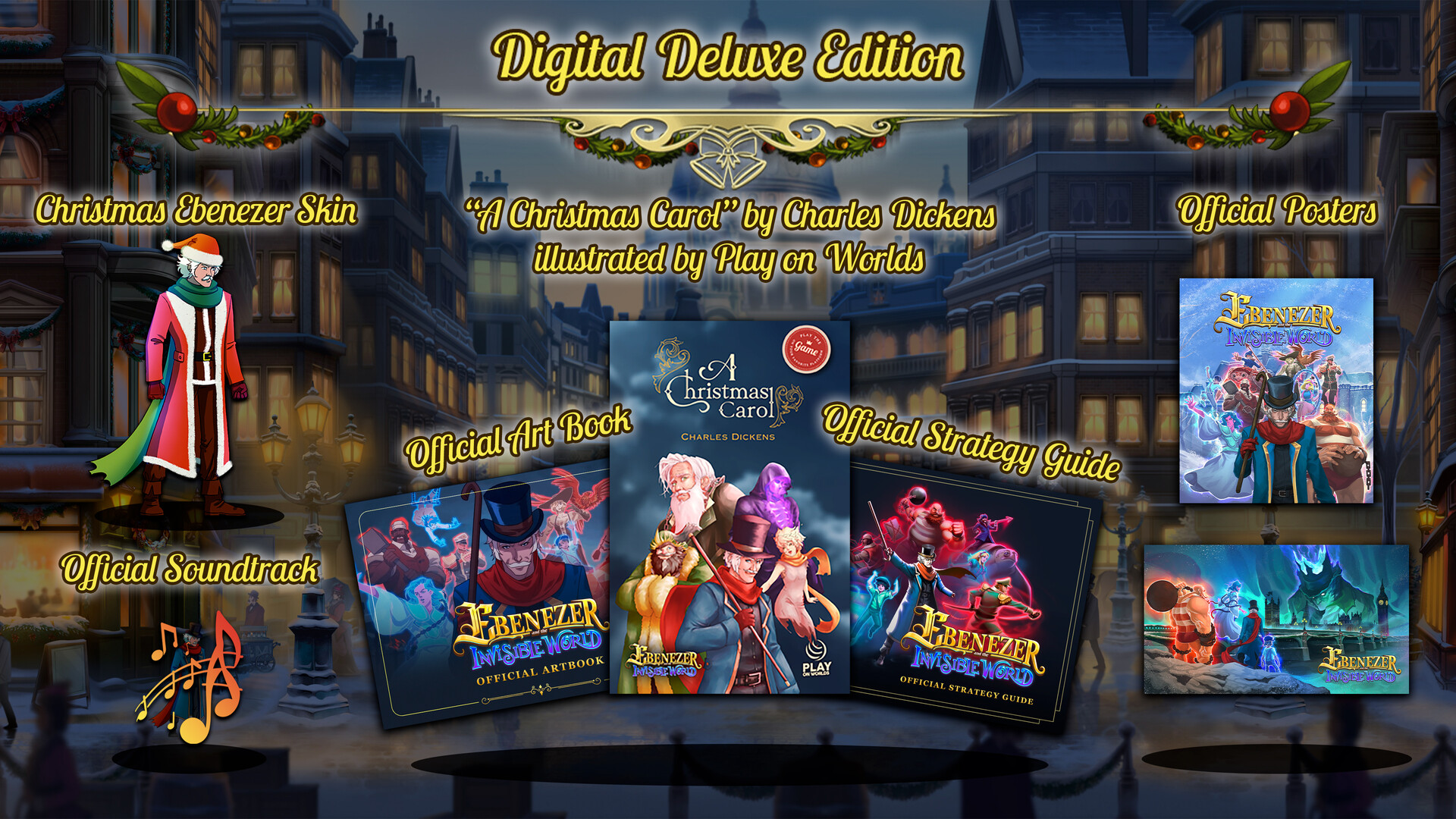 Скриншот: Ebenezer and the Invisible World - Digital Deluxe Upgrade