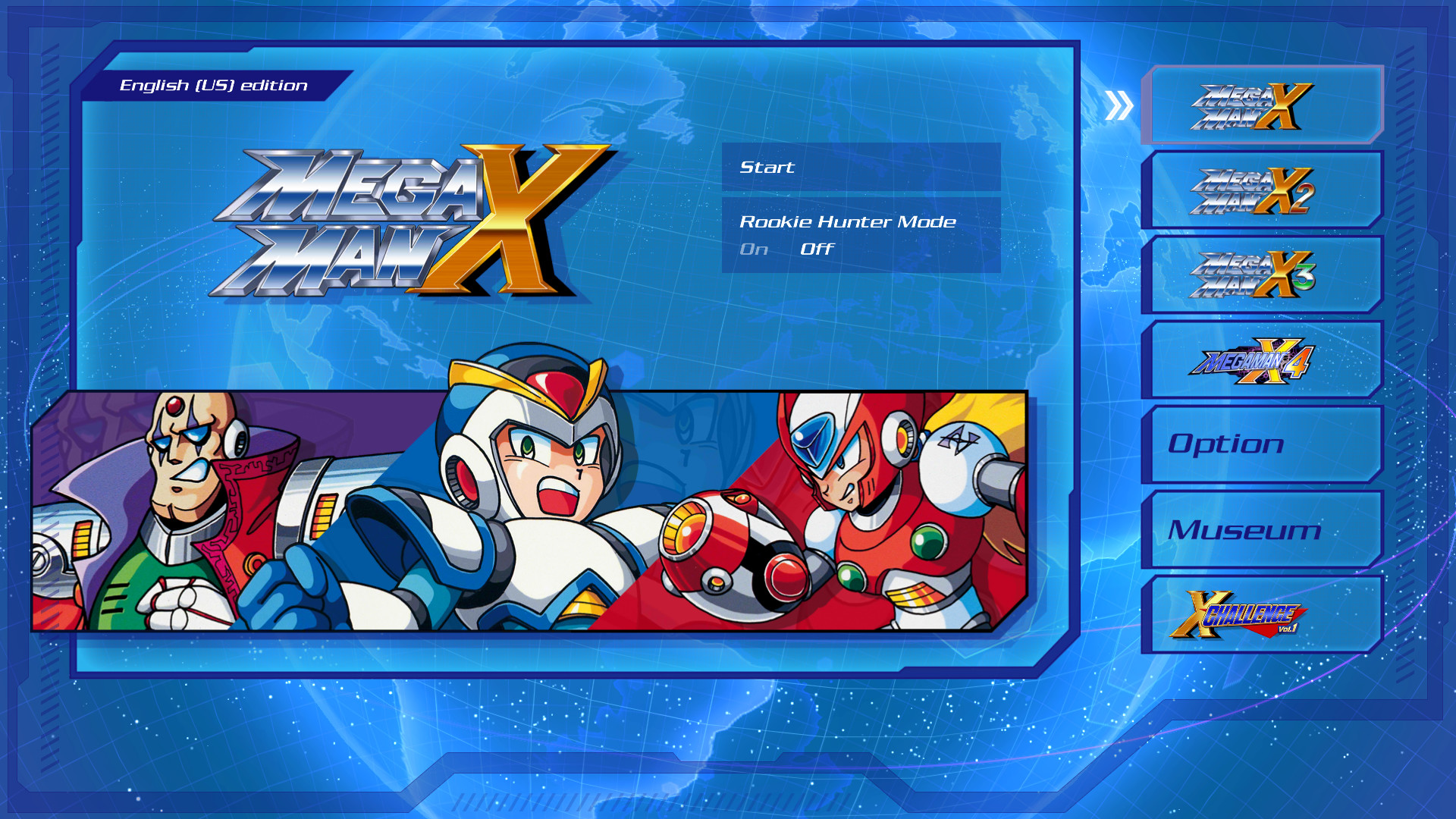 Скриншот: Mega Man X Legacy Collection