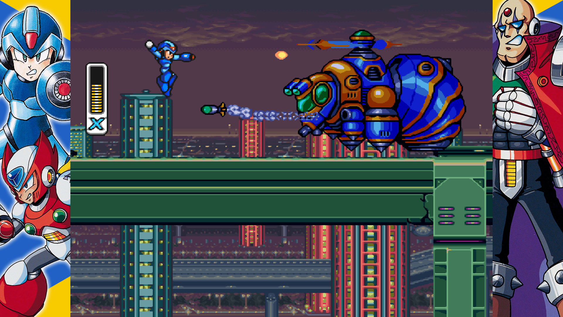 Скриншот: Mega Man X Legacy Collection