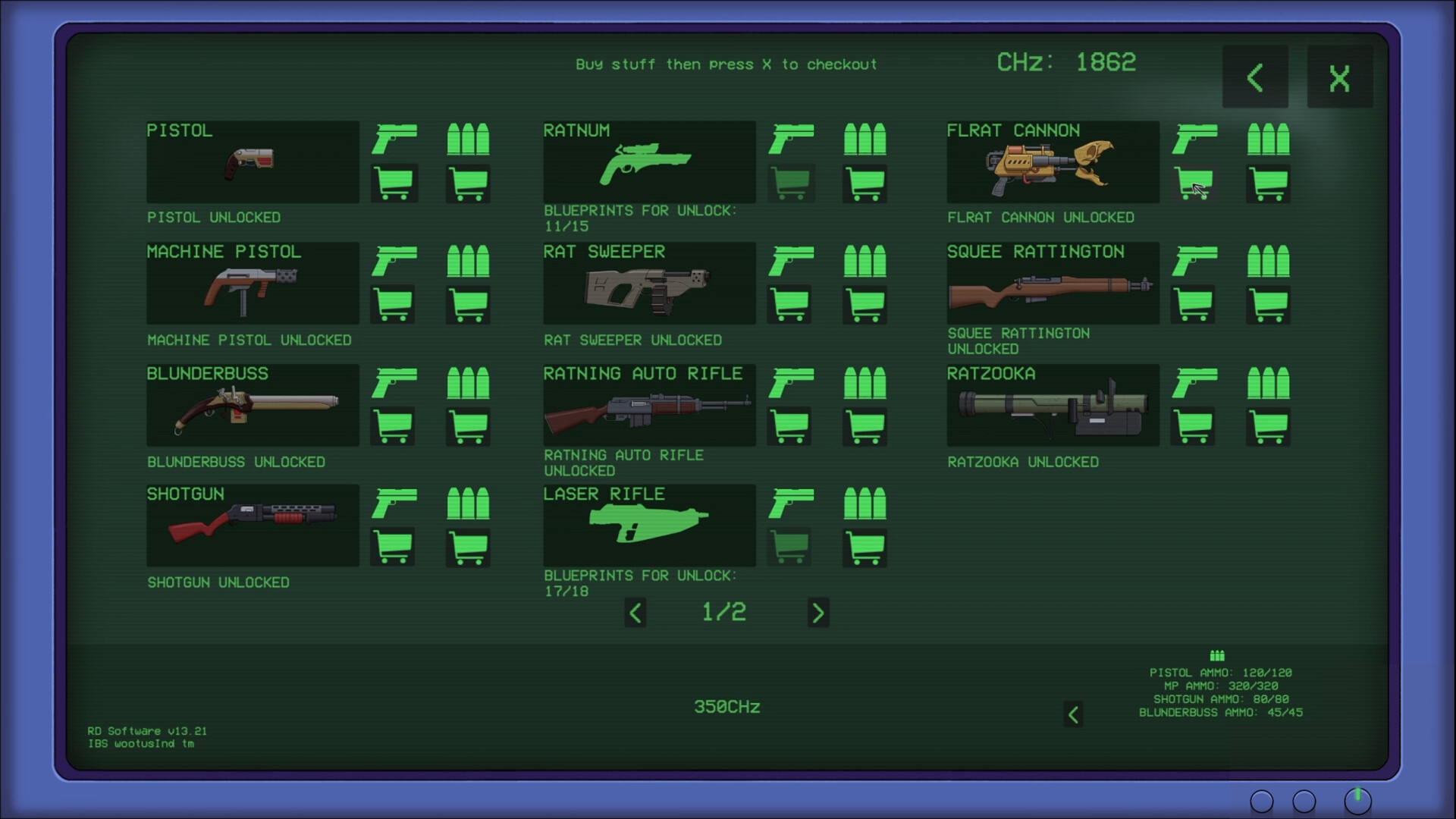 Скриншот: WAR RATS: The Rat em Up