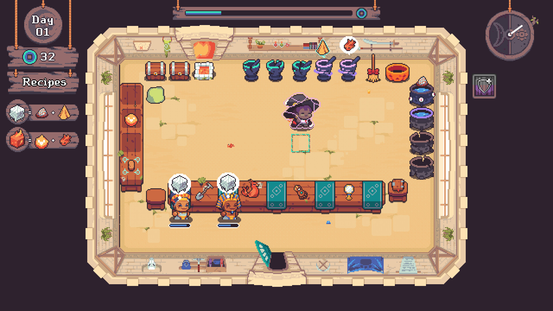 Скриншот: Tiny Witch