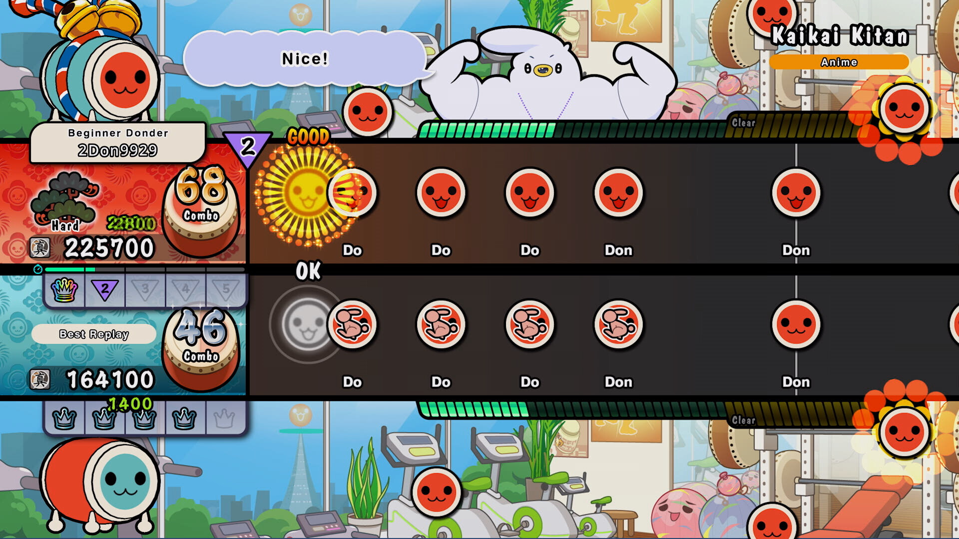 Скриншот: Taiko no Tatsujin: Rhythm Festival