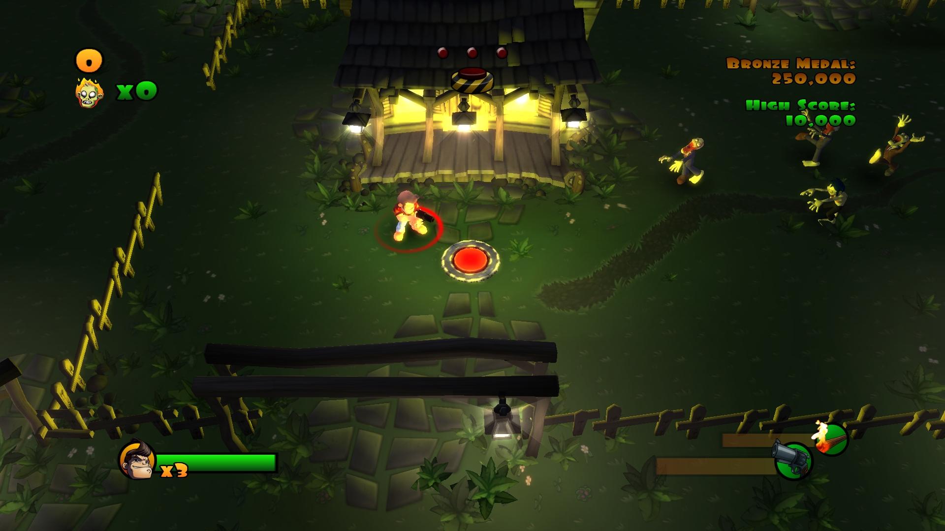 Скриншот: Burn Zombie Burn!