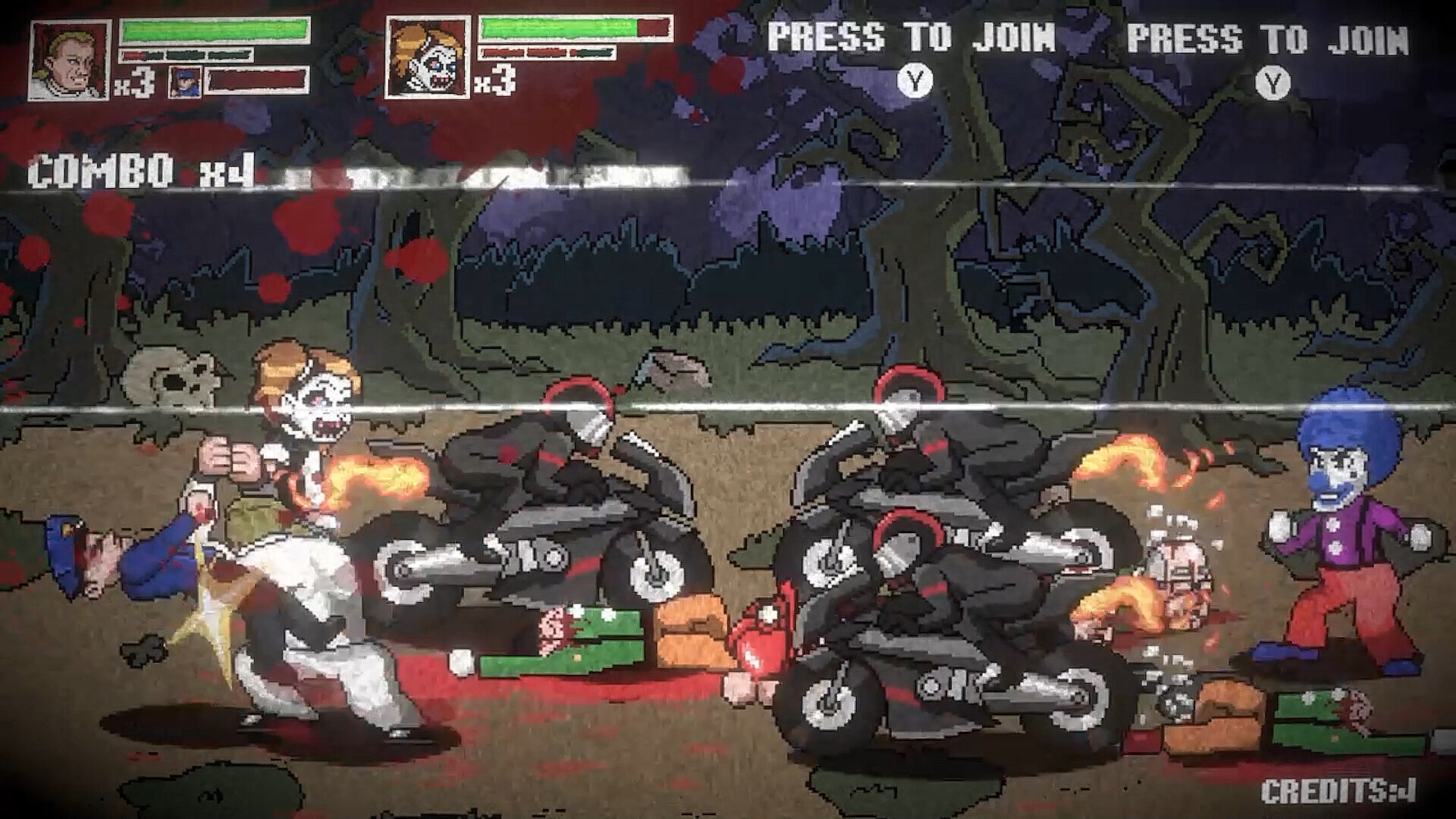 Скриншот: Terrifier: The ARTcade Game