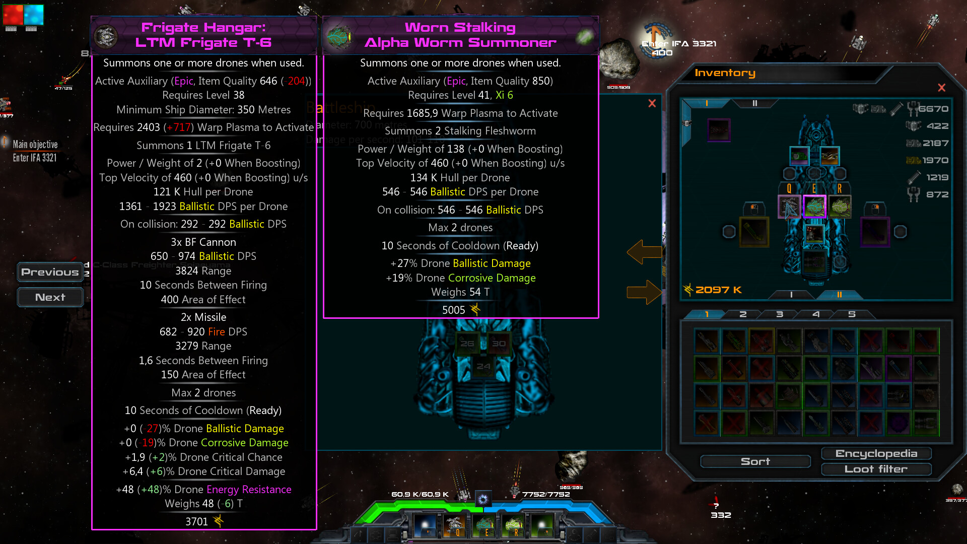 Скриншот: Nienix: Cosmic Warfare