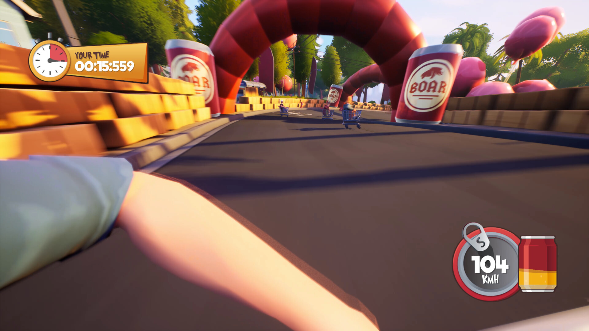 Скриншот: Slackers - Carts of Glory