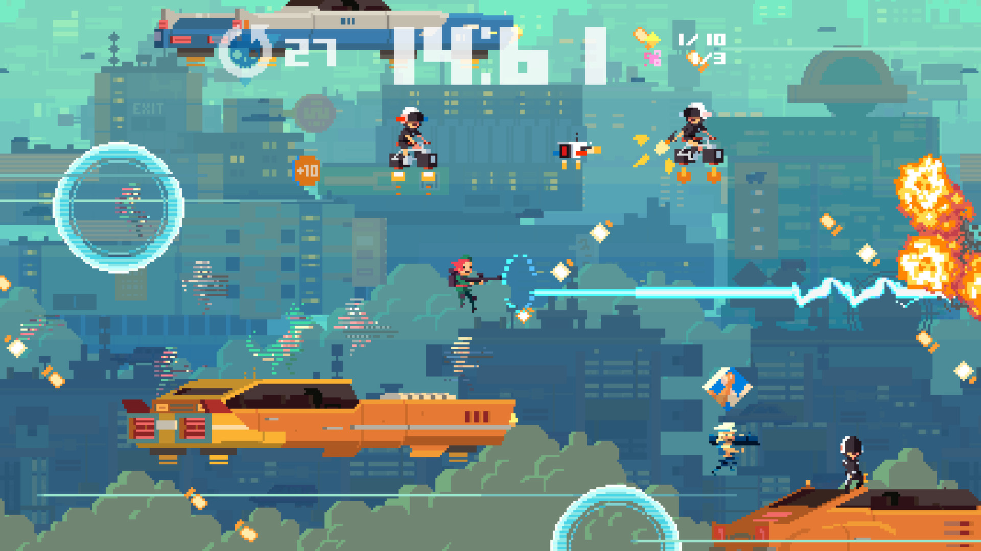 Скриншот: Super Time Force Ultra