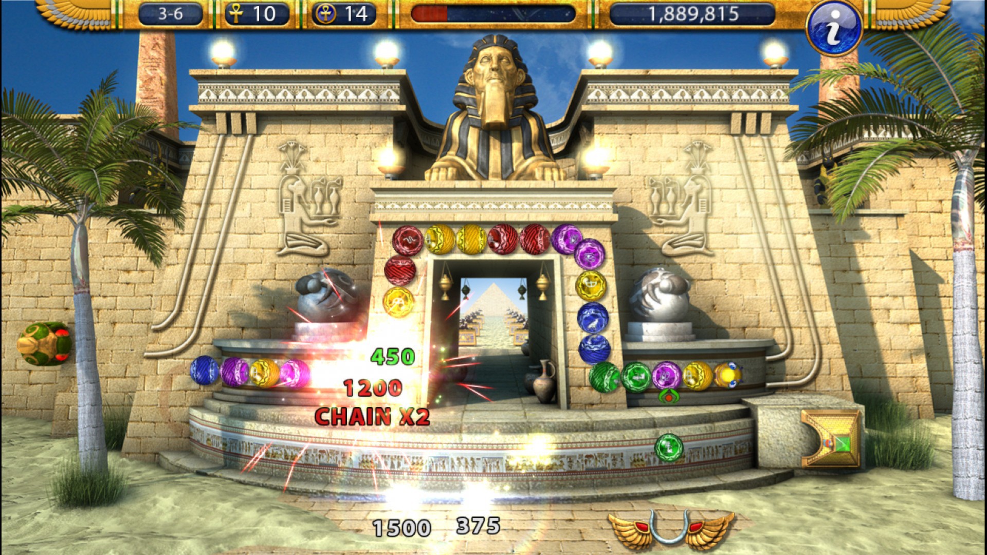 Скриншот 9: Luxor 2 HD