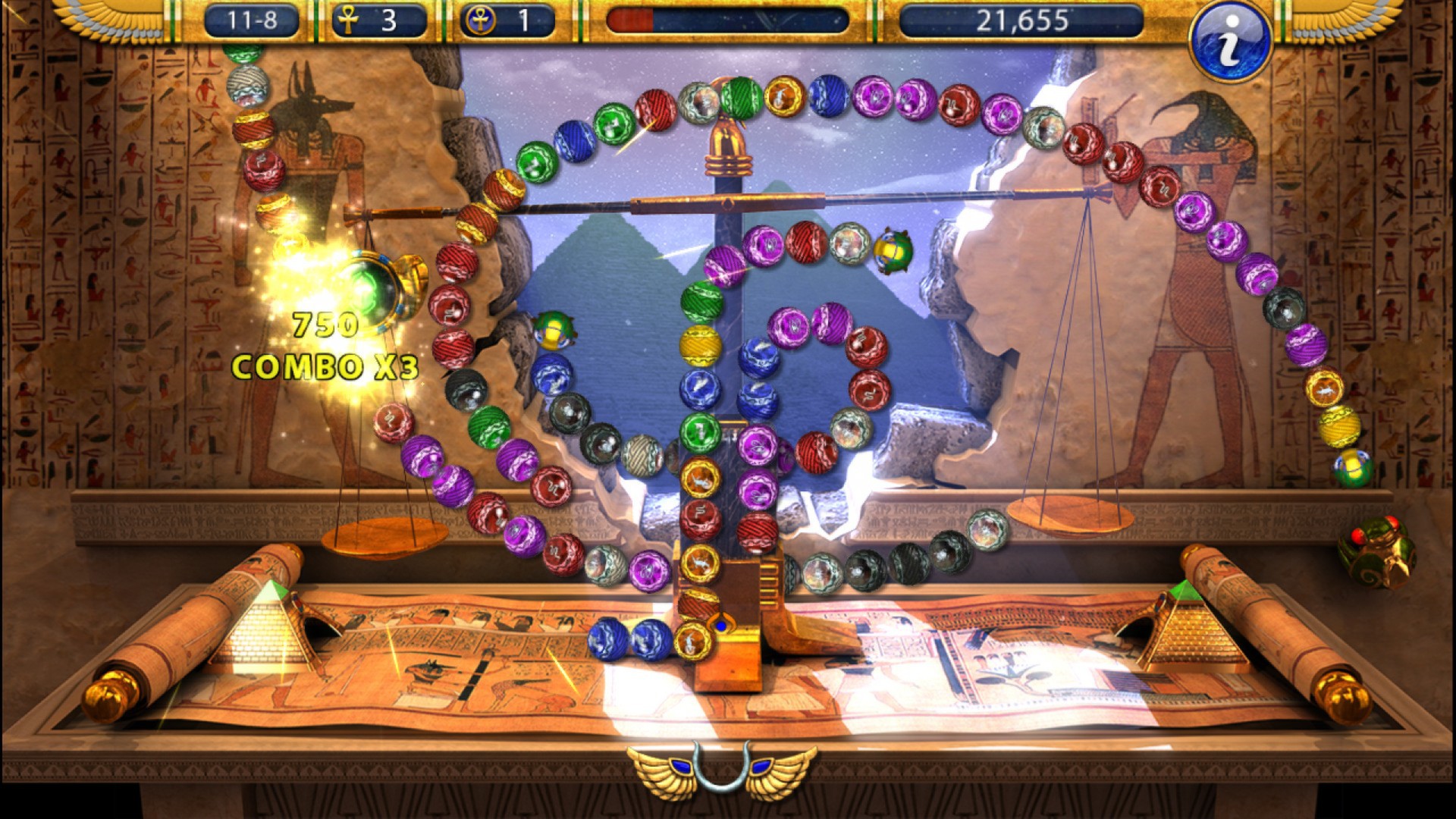 Скриншот 10: Luxor 2 HD