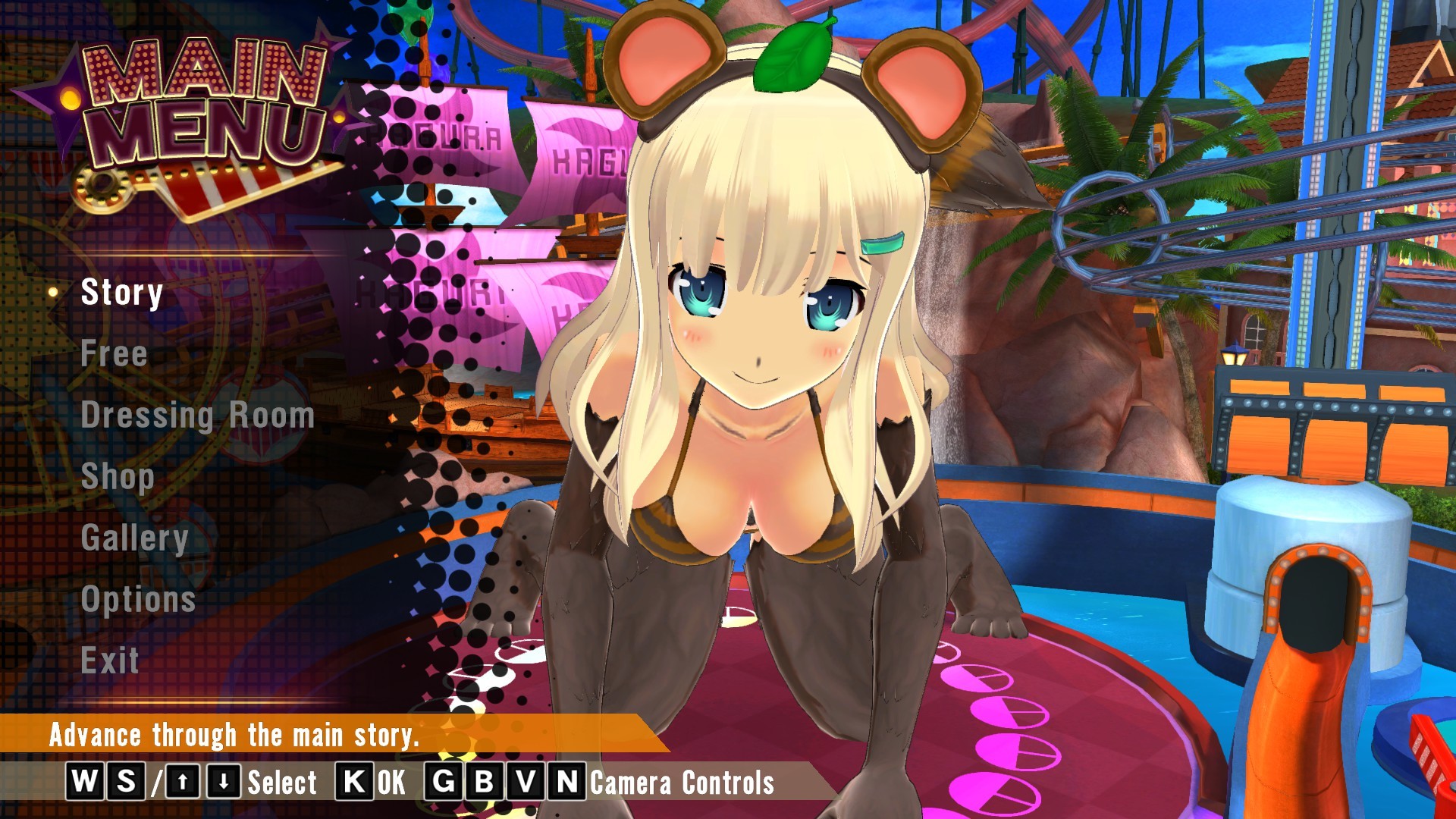 Скриншот: SENRAN KAGURA Peach Ball