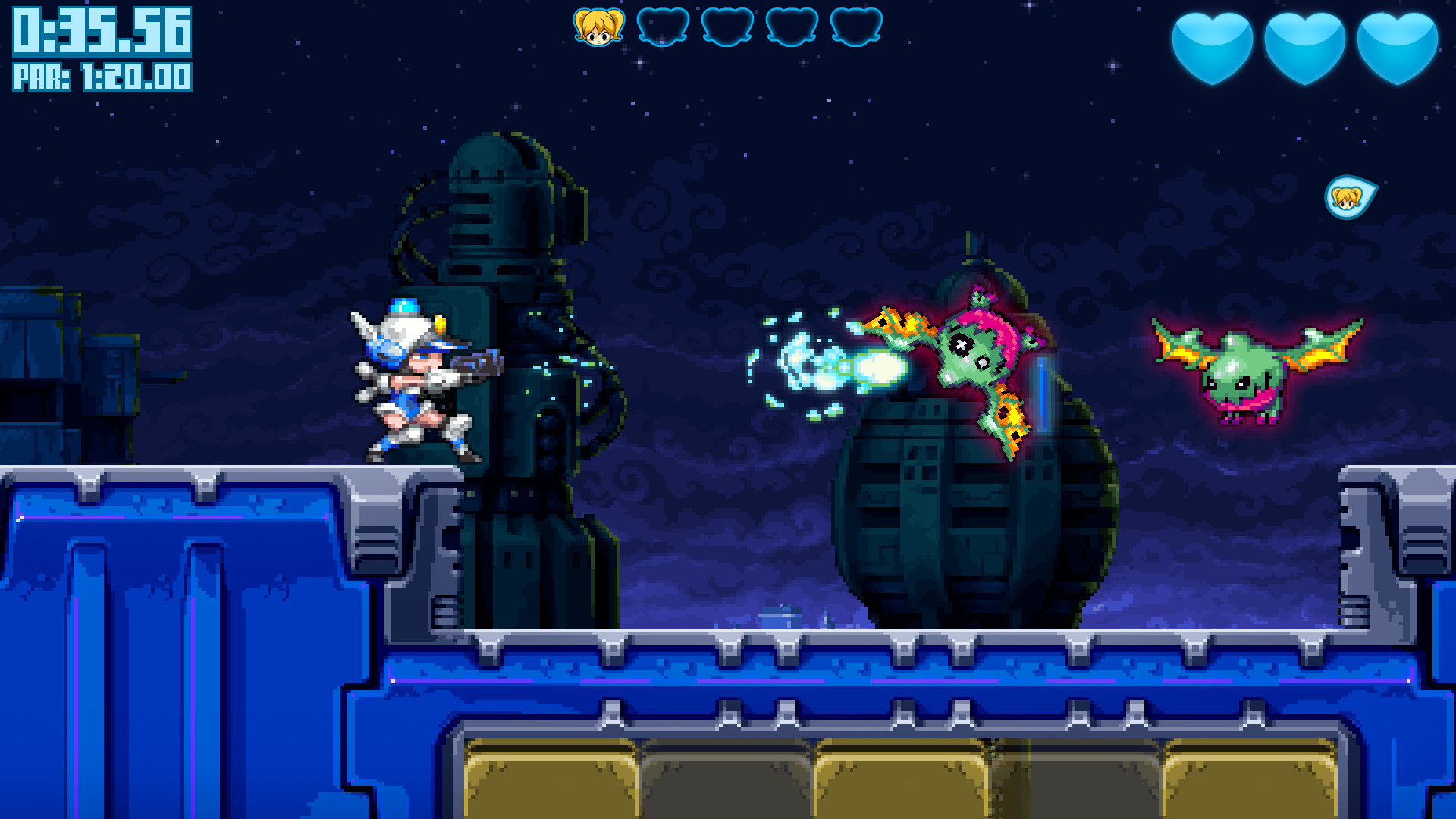 Скриншот: Mighty Switch Force! Collection