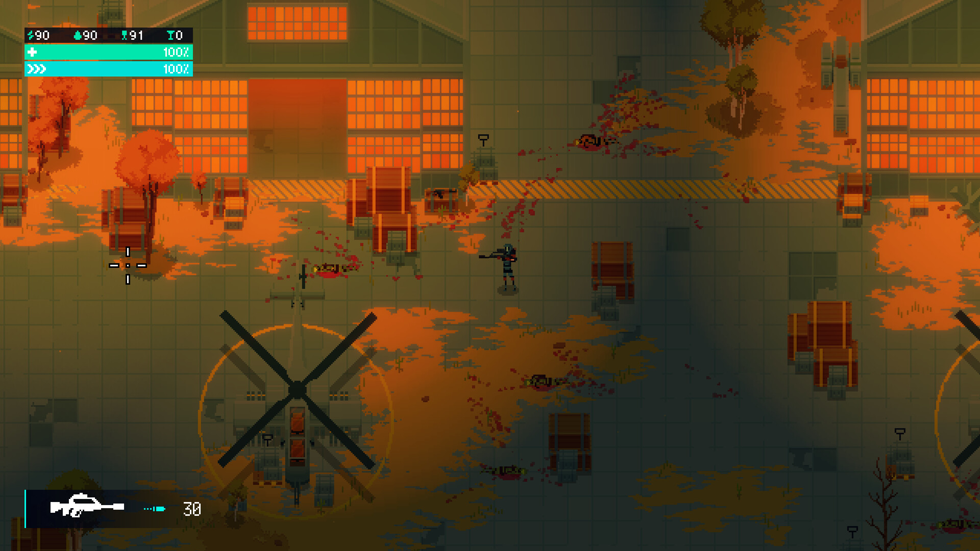 Скриншот: Blood Running