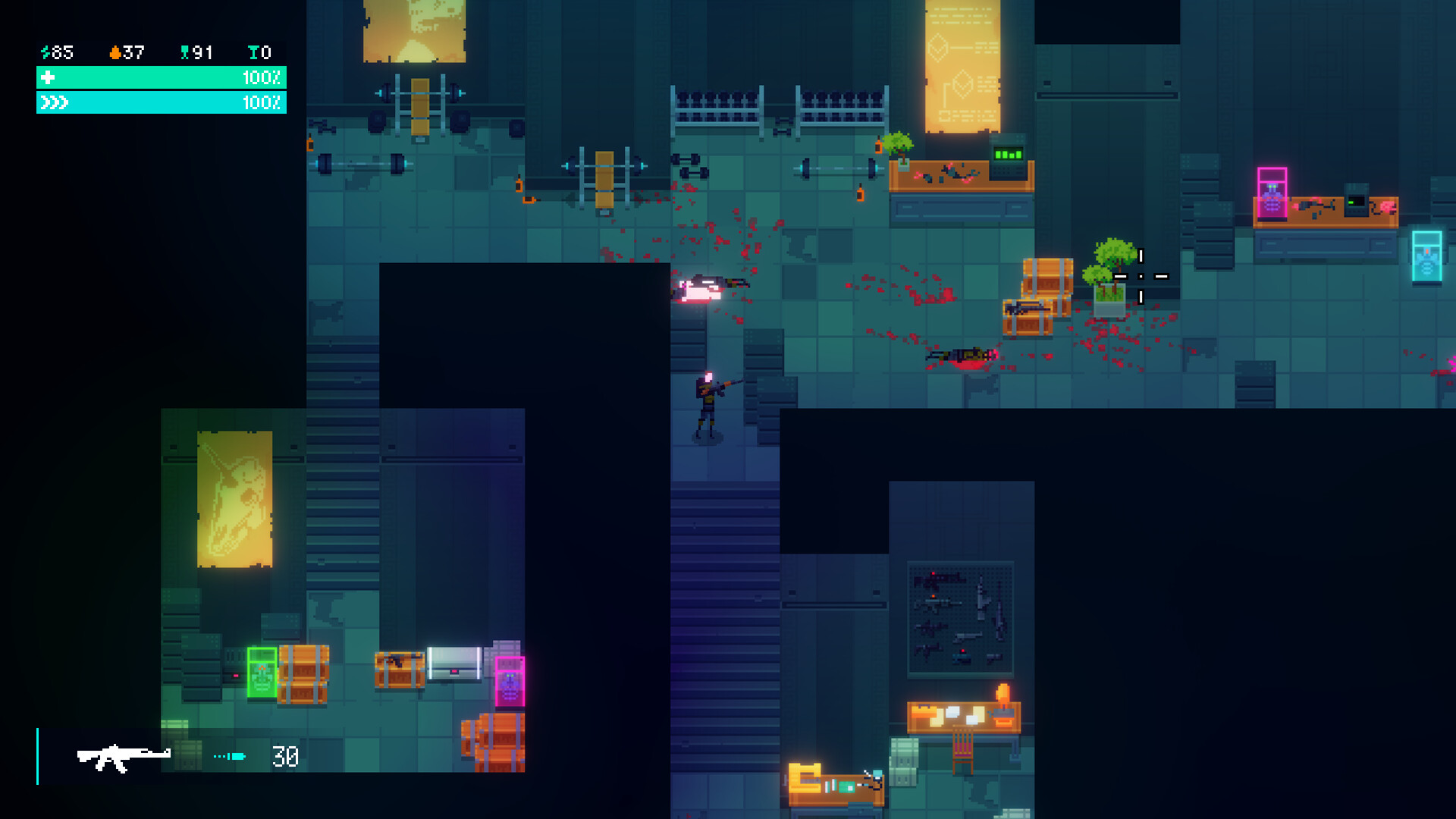 Скриншот: Blood Running