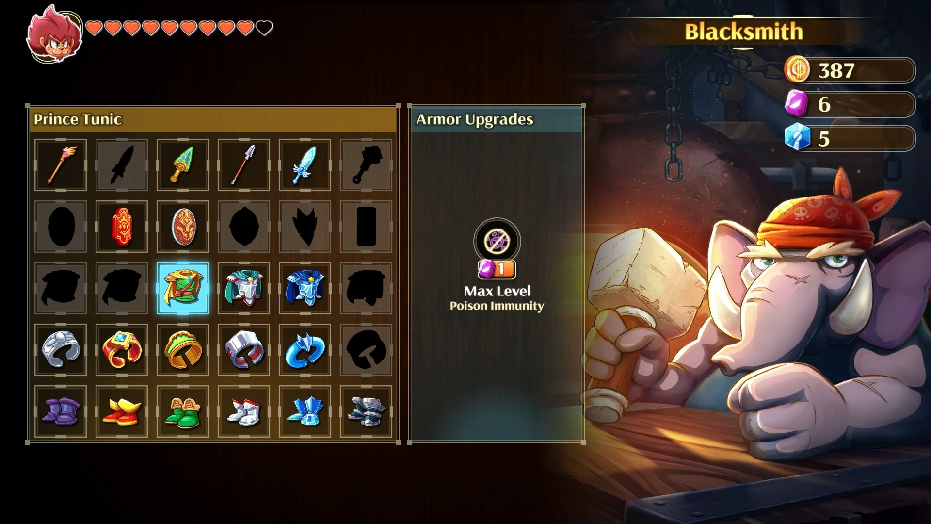 Скриншот 9: Monster Boy and the Cursed Kingdom