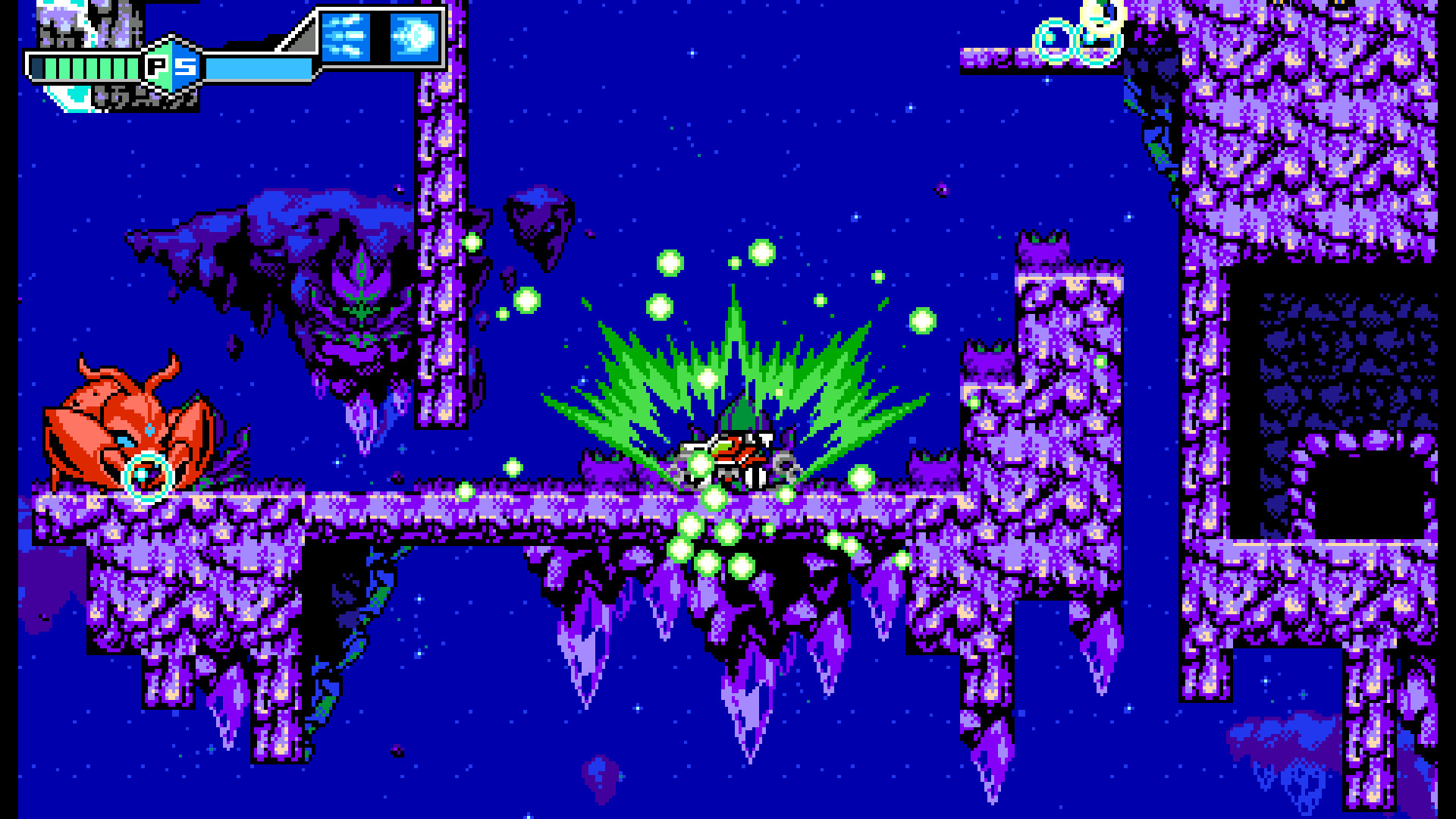 Скриншот: Blaster Master Zero 2