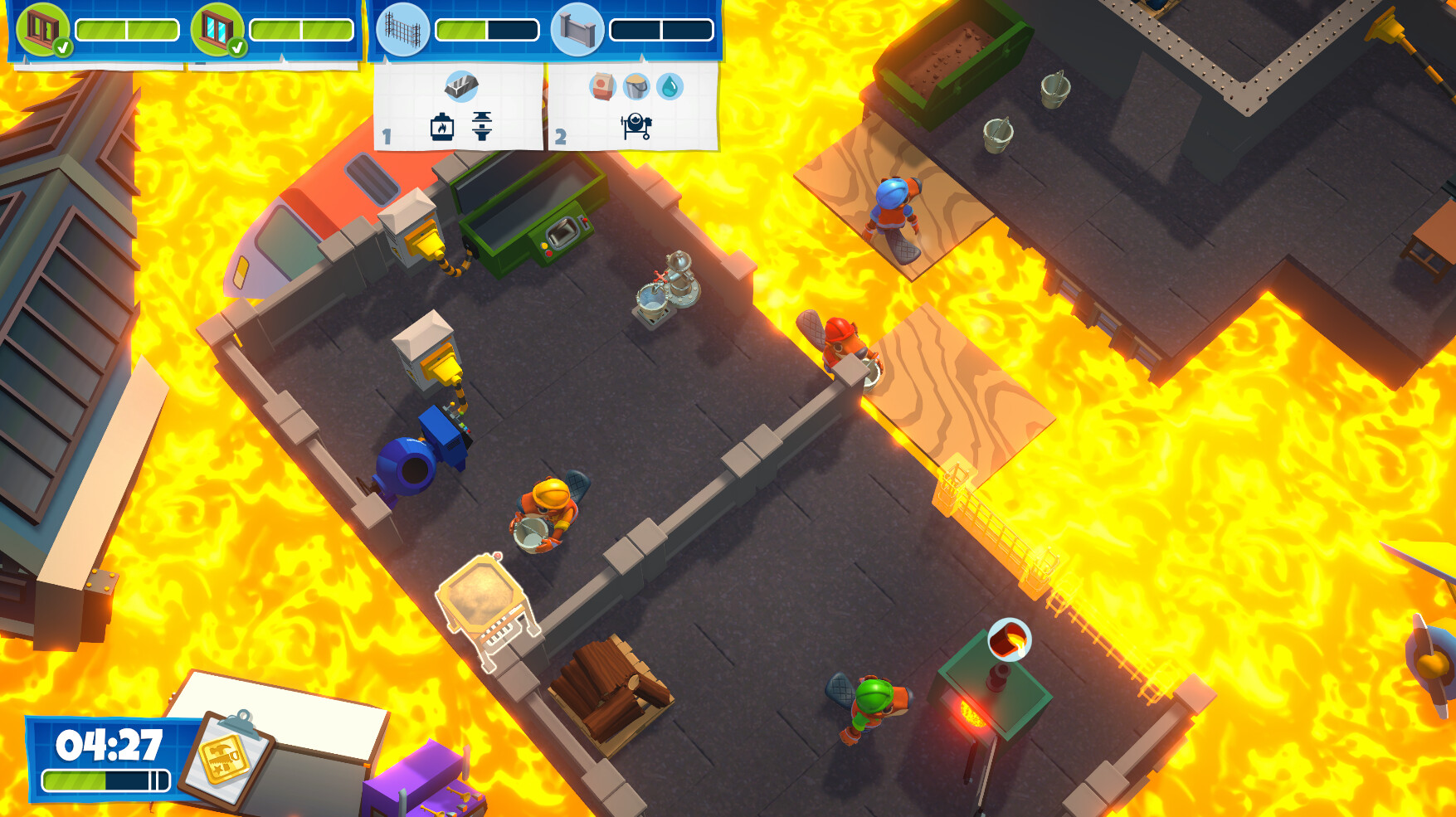 Скриншот: Bober Constructions