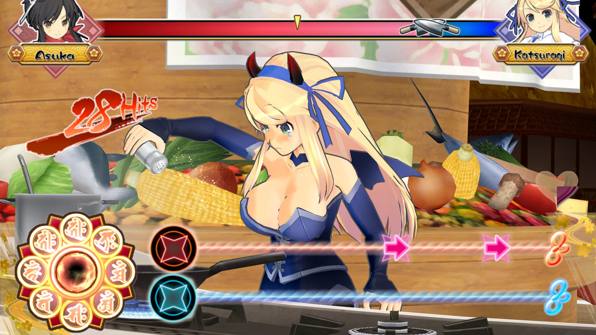 Скриншот: SENRAN KAGURA Bon Appétit! - Full Course