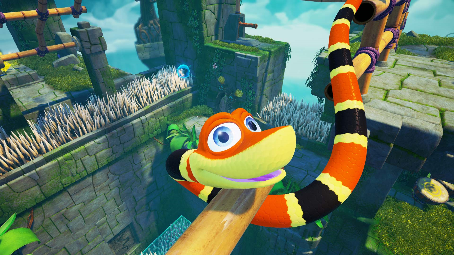 Скриншот: Snake Pass
