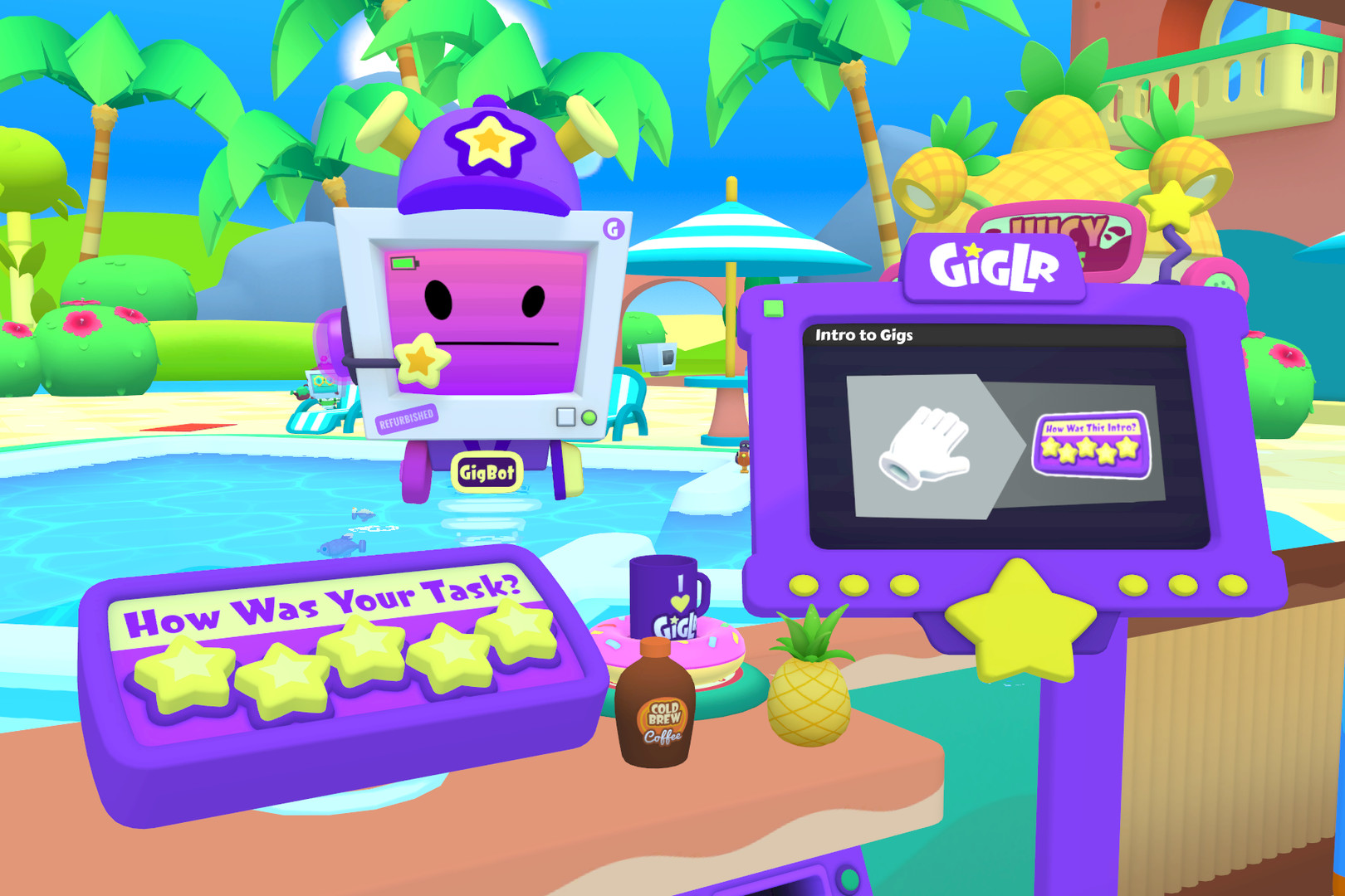 Скриншот: Vacation Simulator