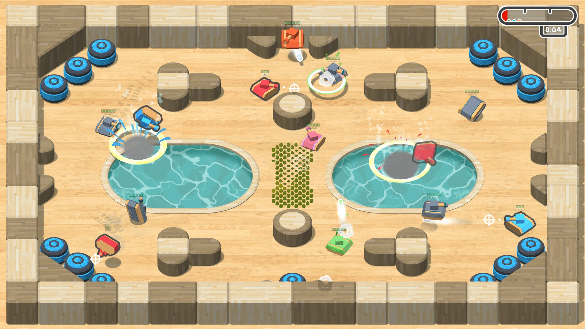 Скриншот: Toy Tanks