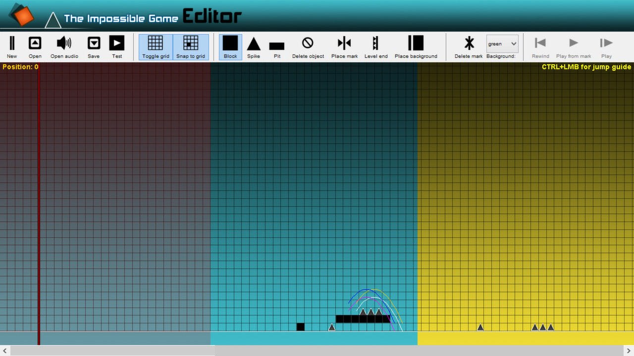 Скриншот: The Impossible Game