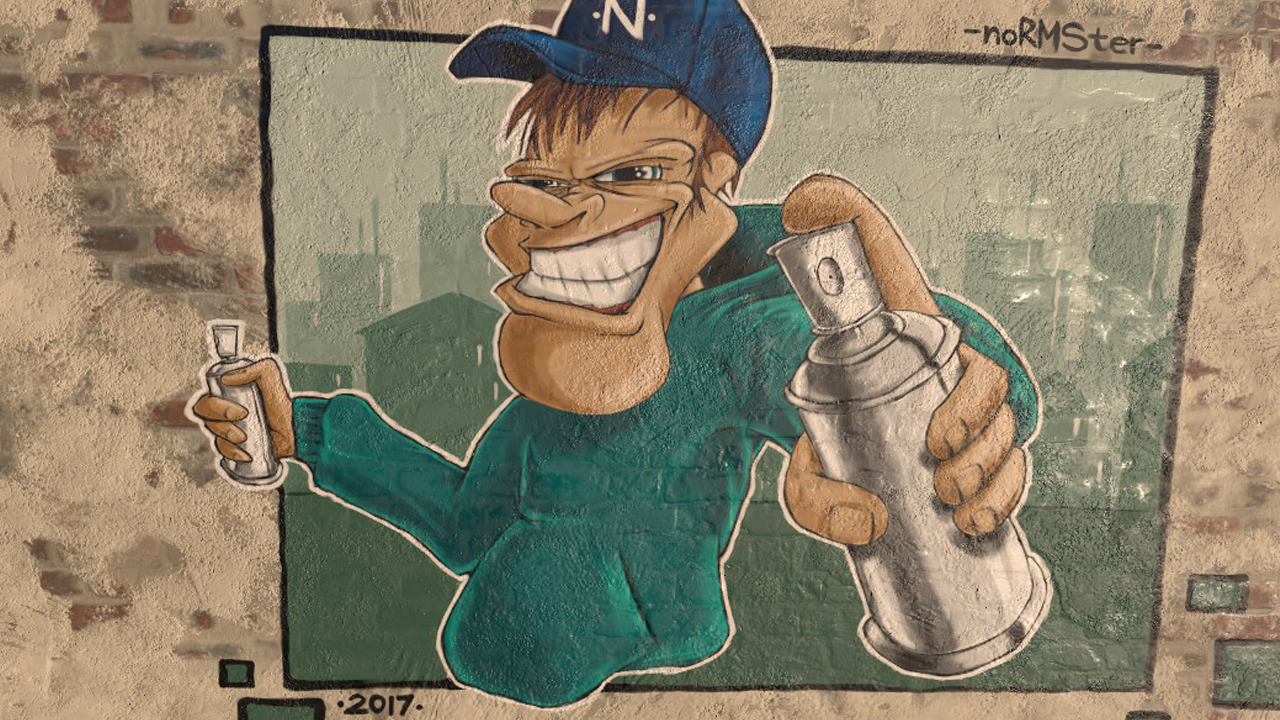 Скриншот: Kingspray Graffiti VR