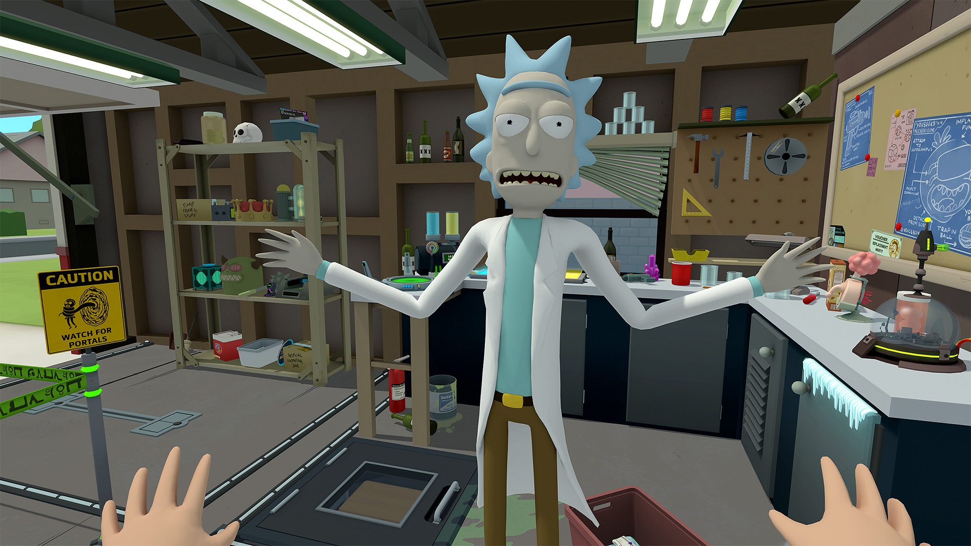 Скриншот: Rick and Morty: Virtual Rick-ality