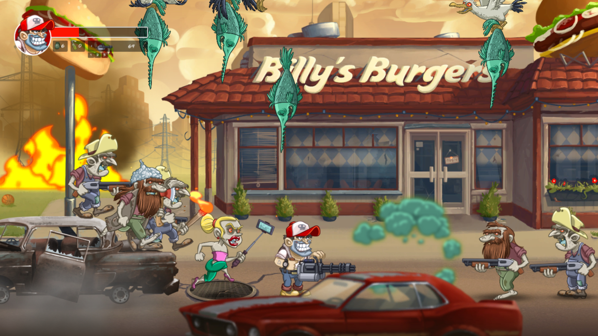 Скриншот: Creepy Road