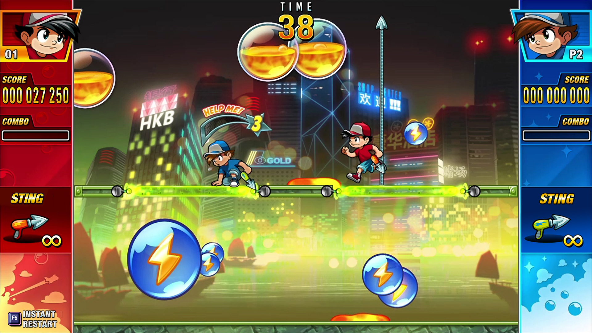 Скриншот: Pang Adventures