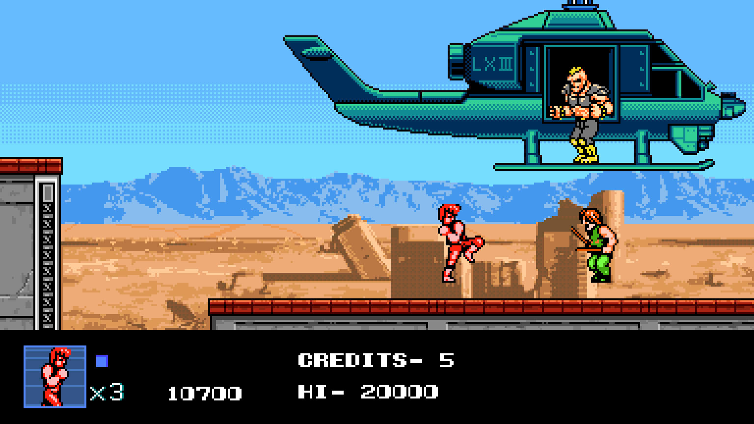 Скриншот: Double Dragon IV